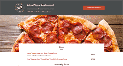Desktop Screenshot of albopizzavegas.com